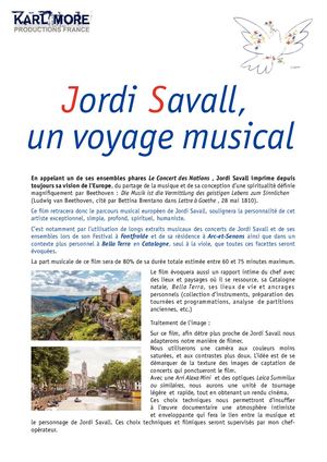 Jordi Savall Un Voyage Musical