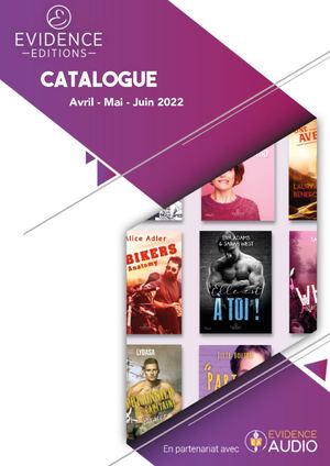 Catalogue Evidence Editions Avril_Juin 2022