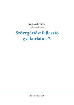 MK-2477 Szövegértést fejlesztő gyakorlatok 7