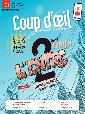 Coup d'œil 191 Mai Juin Juillet Août 2022