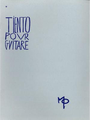 MAURICE OHANA - TIENTO