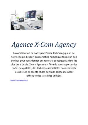 Agence Xcom