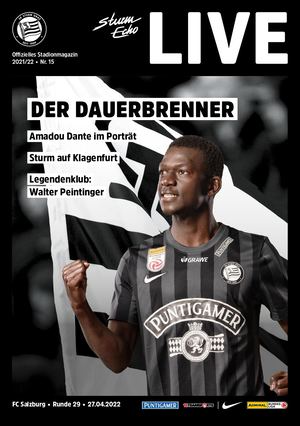 SturmEcho LIVE 2021/22, Nr. 15: Sturm – FC Salzburg