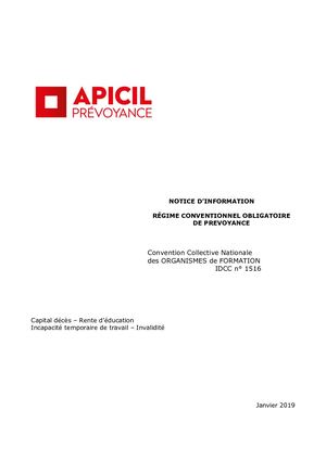 NI PrévoyanceAPICIL