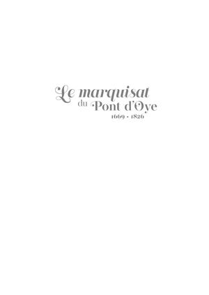 Histoire Du Marquisat Du Pont D'oye Flipbook