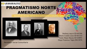 Pragmatismo Norte Americano