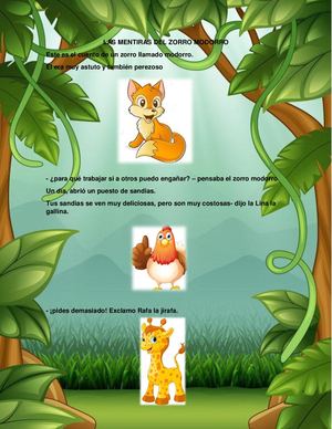 Las Mentiras Del Zorro Modorro