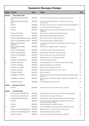 Toscana rassegna stampa 26.04.2022