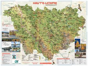 Carte Haute Loire 2022