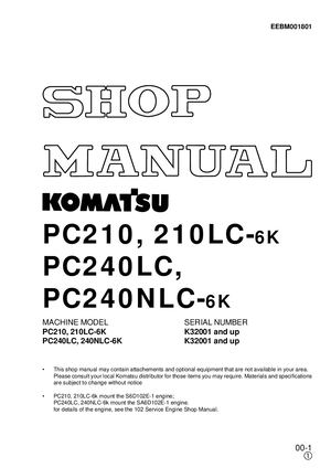 Komatsu Pc240 6 часть 1
