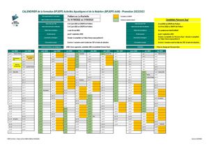 BPJEPS AAN Poitiers La Rochelle