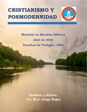 Revista Cristianismo Y Posmodernidad 2022