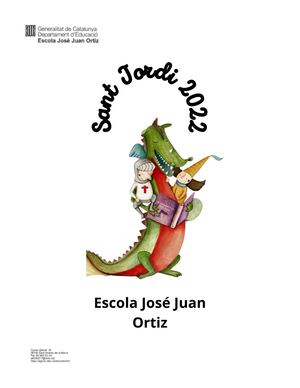 Llibret Sant Jordi 2022