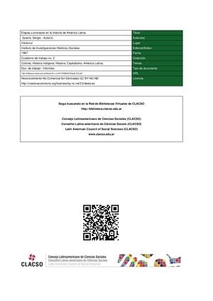 Etapas Y Procesos En La Historia De América Latina (1)