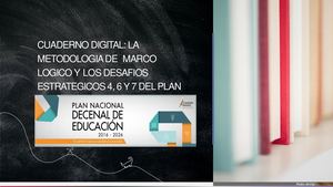 Plan Nacional Decenal De Educacion ( 2016 2026)