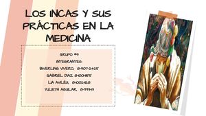 Practicas Medicas De Los Incas Pptx
