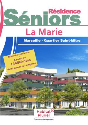 Brochure résidence autonomie La Marie par Habitat Pluriel