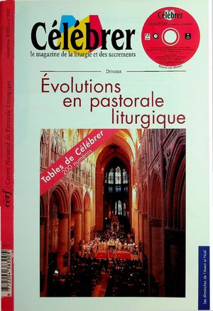 Célébrer 300 - Novembre 2000