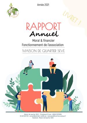 Rapport Annuel 2021 Livret 1