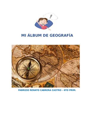 Mi Album De Geografía