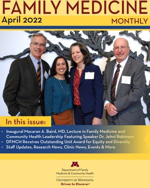 April 2022 FMM Newsletter