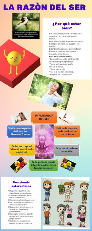 Infografía La Razón De Ser