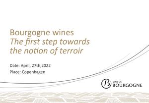 Training support Dk 2022 Bourgogne Wines, The First Step Towards The Notion Of Terroir
