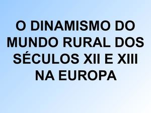 Dinamismo Mundo Rural Xii Xiii