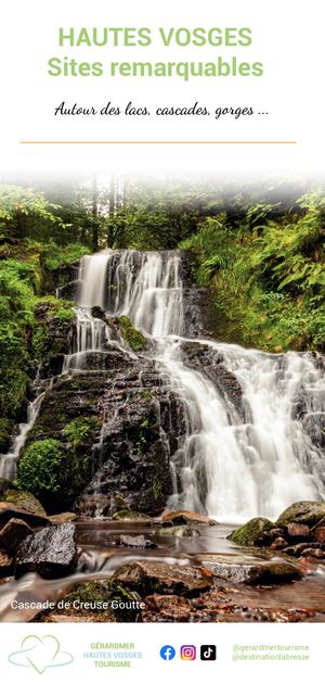 BALADES AUTOUR DES CASCADES, LACS, GORGES - HAUTES VOSGES