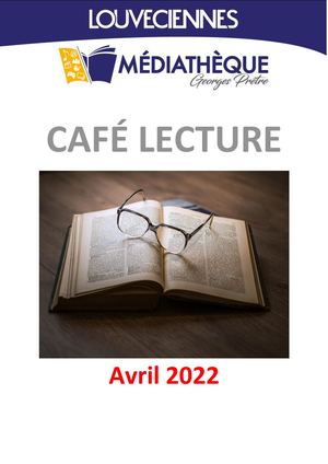 Café Lecture Avril 2022