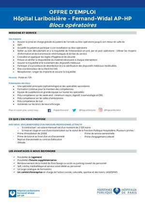 LRB - Fiche de poste IBODE