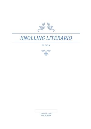 Knolling Literario