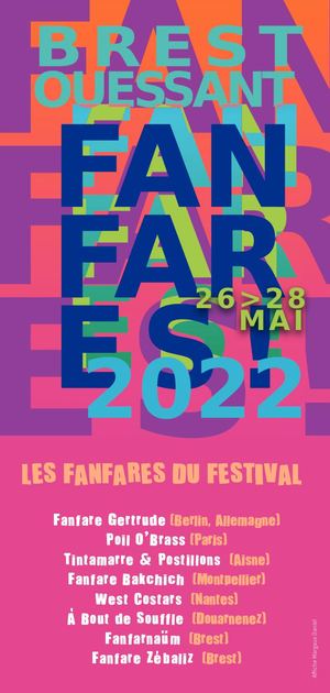 Programme Festival Fanfares 2022
