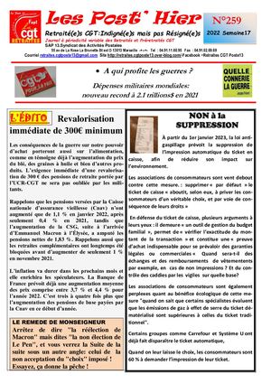 Les Post Hier N 259