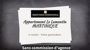 Vente appartement Martinique