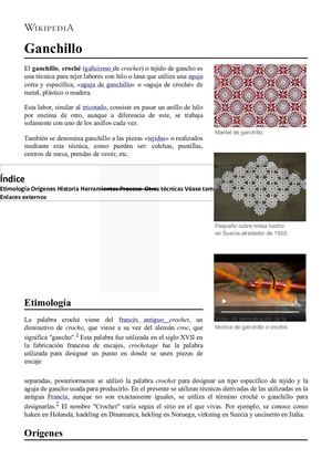Ganchillo