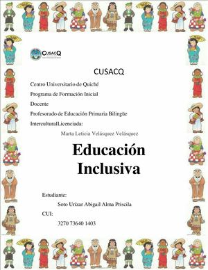 Abigail Soto Urízar Culturas