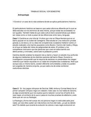 Ejemplos Particularismo H