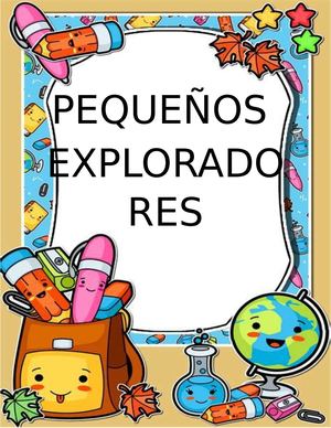 Pequeños Exploradores