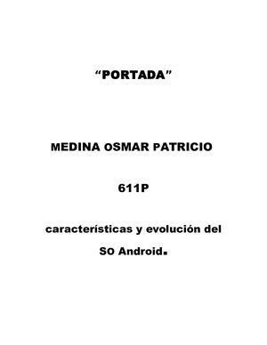 CARACTERISTICAS Y EVOLUCION DEL SISTEMA OPERATIVO ANDROID