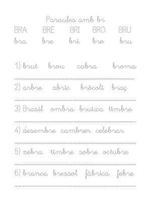 Paraules Amb Br
