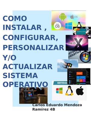 Instalación De Sistema Operativo