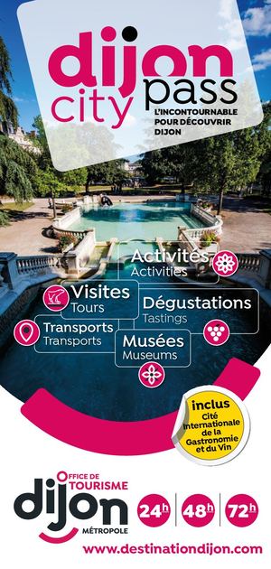 Flyer Dijon City Pass 2022