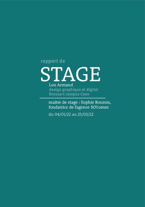 Rapport De Stage