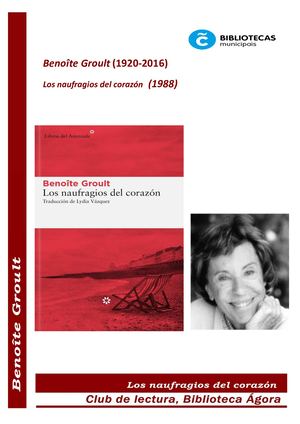 Los naufragios del corazón, de Benoîte Groult