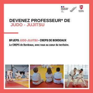 BPJEPS JUDO - CREPS de BORDEAUX 2022