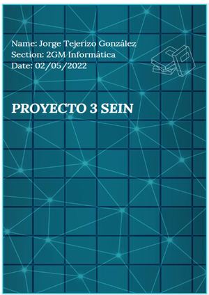Proyecto 3 Sein