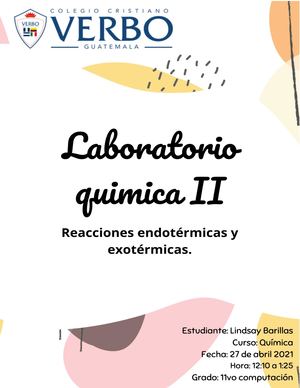 Laboratorio De Química 2