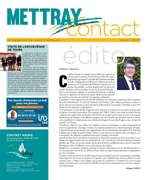 Mettray Contact Avril 2022