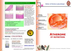 Athérome et nutrition